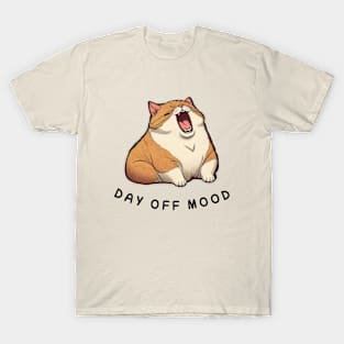 DAY OFF MOOD CAT T-Shirt